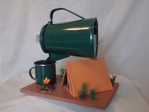 Pajarera de cafetera para acampar | Etsy México