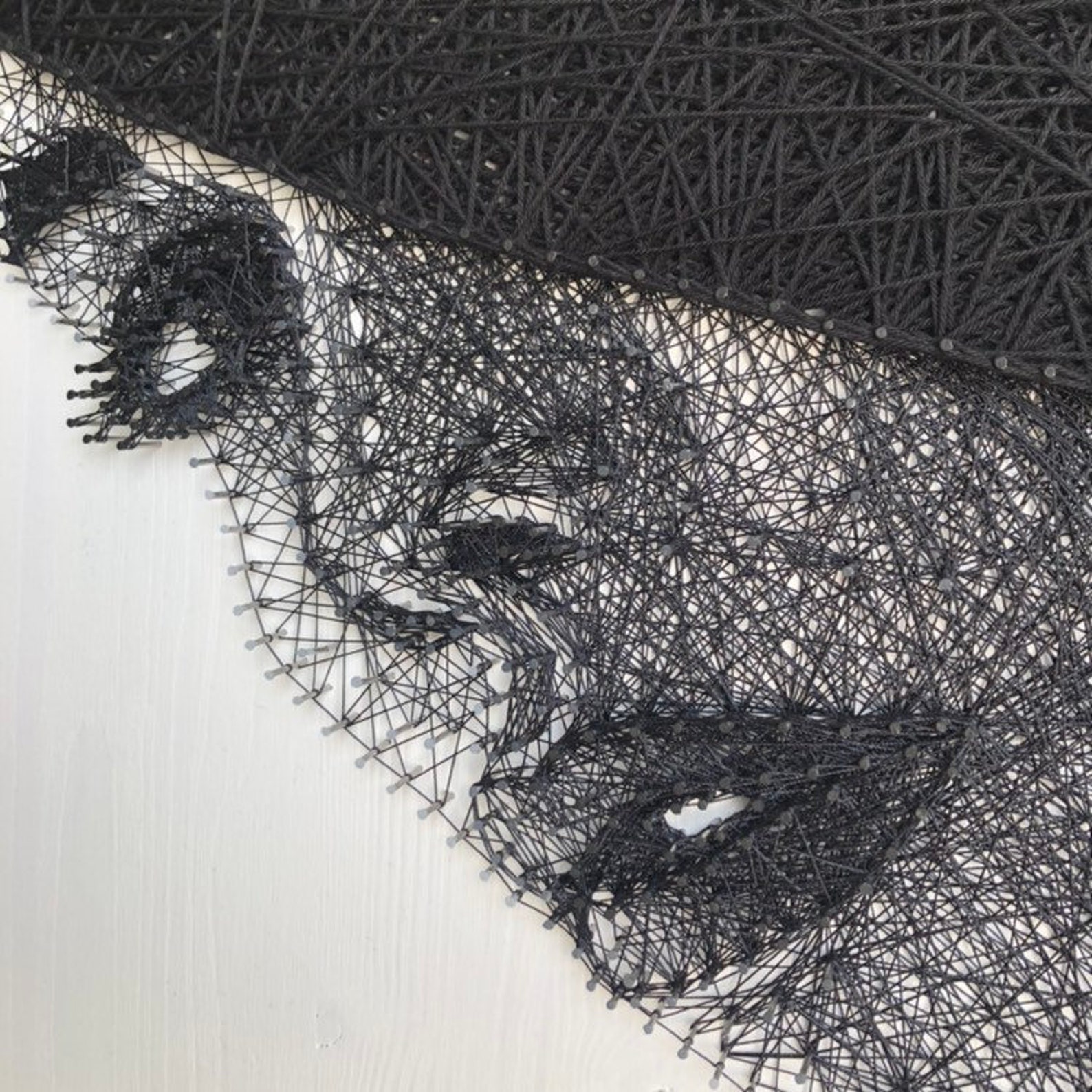 String art portrait handmade home decor perfect gift idea Etsy