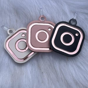 Instagram Smart Smartphone-Schlüsselanhänger für Social Media | antippen und folgen | digitale Visitenkarte | Zahlungslink | Bargeld-App | Facebook | Gliederbaum