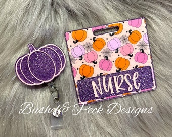 Herbst Glitzer Abzeichen Buddy / Abzeichen Buddy / Halloween Abzeichen Buddy / Kürbis Abzeichen Buddy / Kürbis Abzeichen Reel