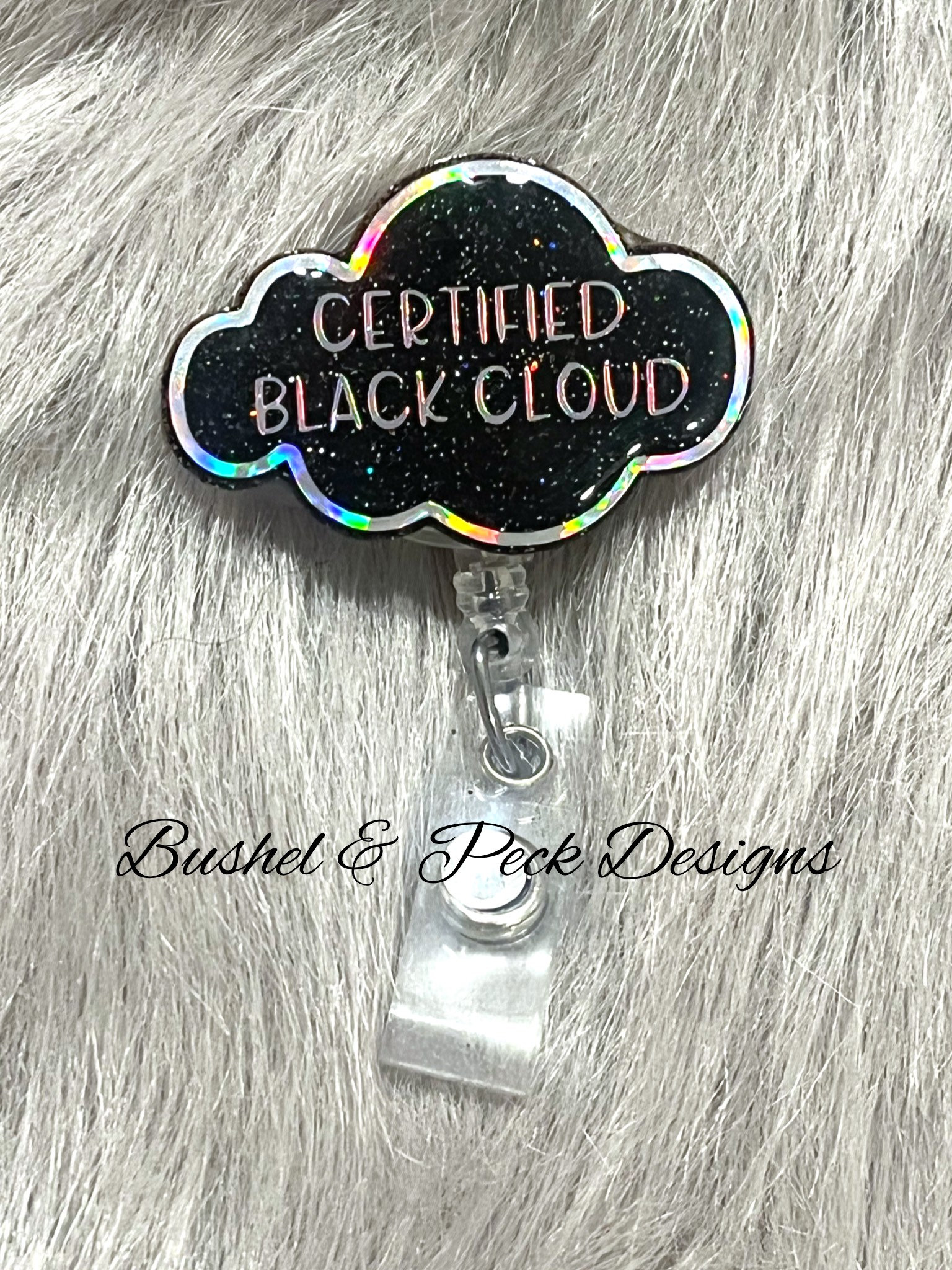 Black Cloud Badge 