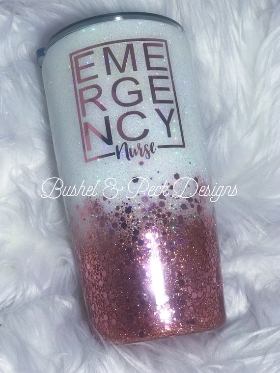 Registered Nurse Tumbler/er Nurse Tumbler/glitter Tumbler/glitter