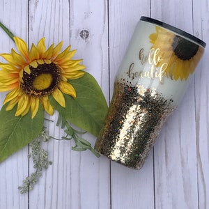 Glitter Yeti Cup - Etsy