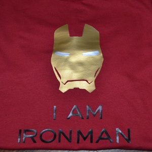 Iron Man I Am Iron Man Tee (unisex)