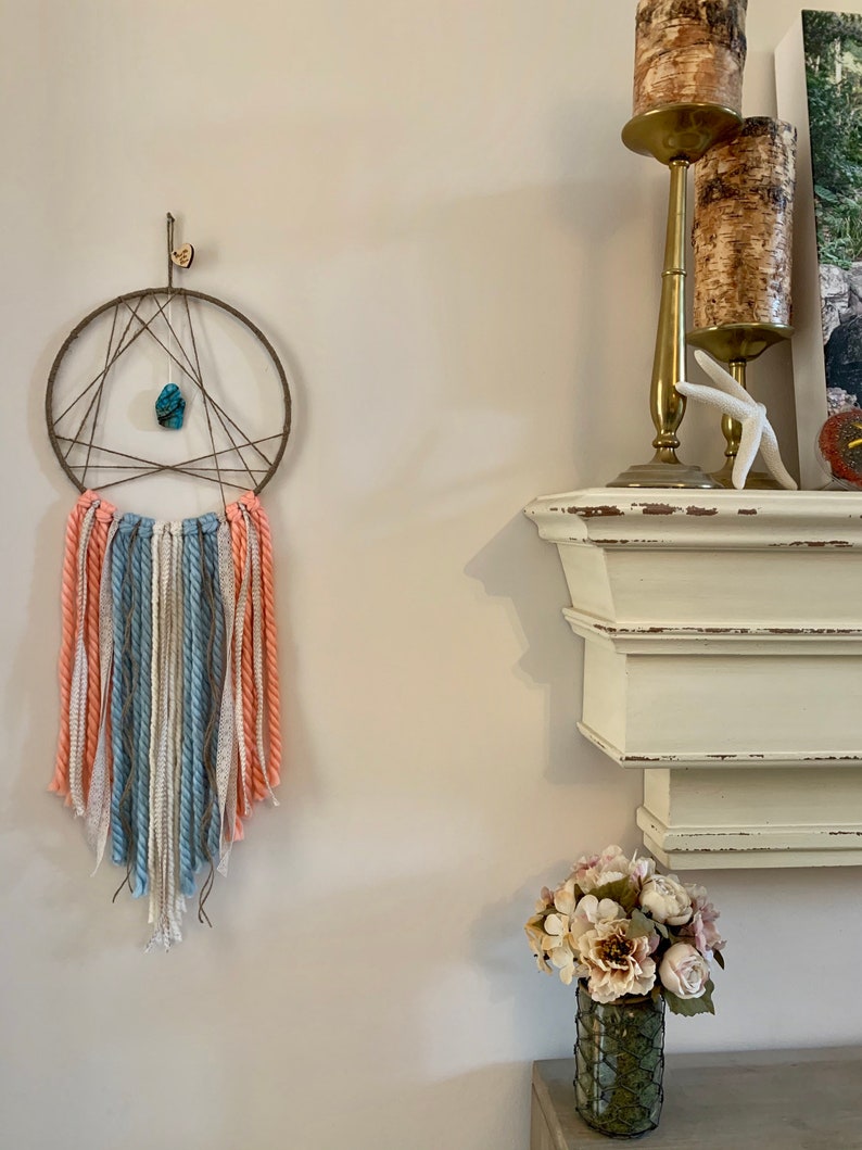 Geometric Triangle Dreamcatcher Dream Catcher Wall Hanging | Etsy