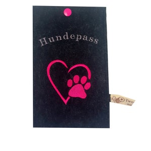 Dog passport cover Paw different colors image 4