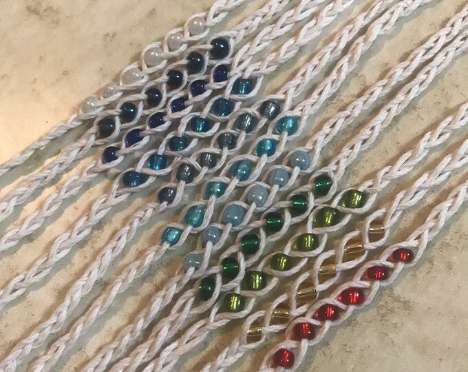 Hemp wish bracelet Clearance