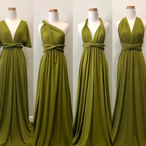 Garden of Eden | Prom Dress | Bridesmaids Dress | Elegant Simple Multiway Wrap Dress | Infinity Dress