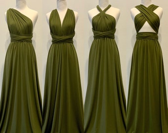 Army Green Dress | Etsy