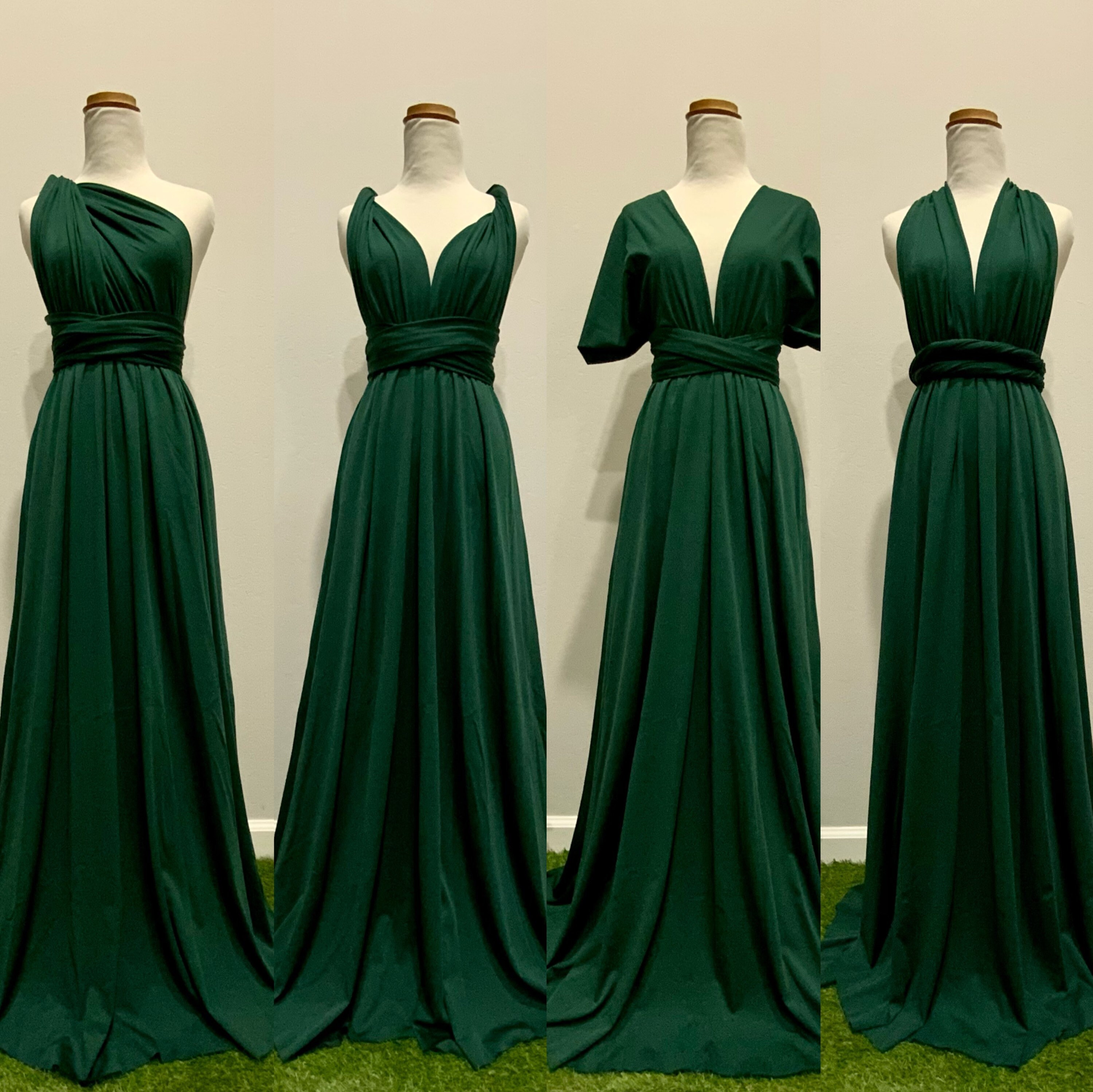 Sacramento Green | Prom Dress | Bridesmaids Dress | Elegant Simple Multiway Wrap Dress | Infinity Dress - Etsy India Sacramento Green | Prom Dress | Bridesmaids Dress | Elegant Simple Multiway Wrap Dress | Infinity Dress - Etsy India