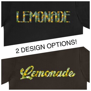 Limonada (Estampada o con texto) - Camiseta unisex de manga corta de jersey