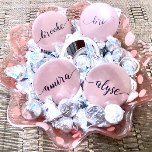 Set Of 3 4 5 6 7 Bridal Shower Favors Personalized Etsy