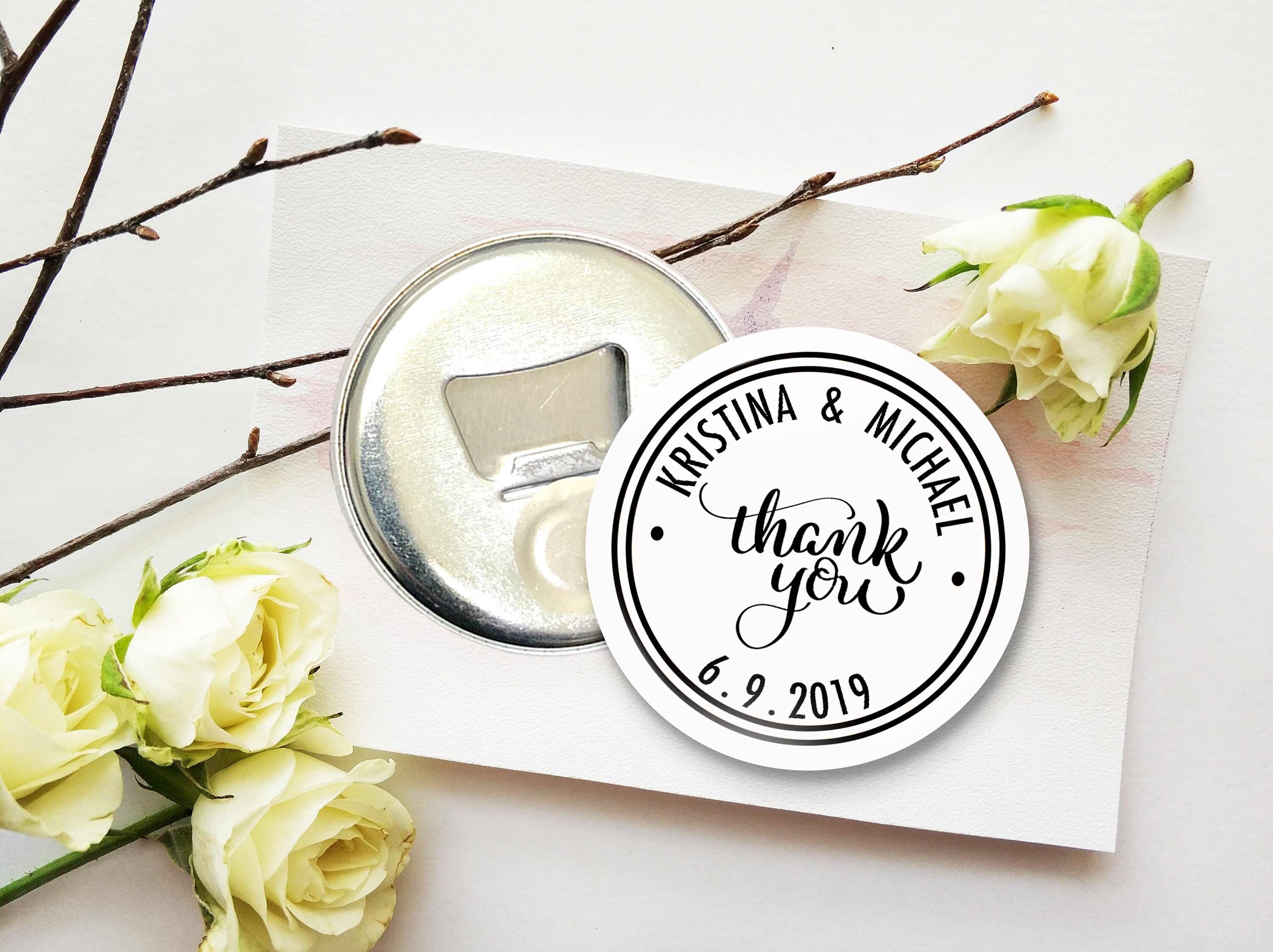Wedding Favor Bottle Opener Put Me on Your Fridge Etsy