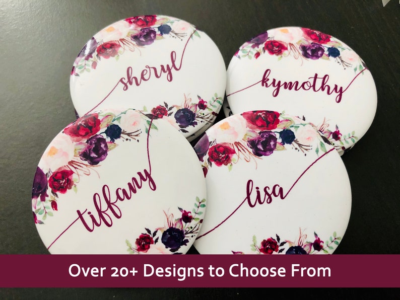 Graduation Gift and Party Favors | Personalized Pocket Mirrors | Perfect Gift for Your Best Friend, Coworker, Family and Friends