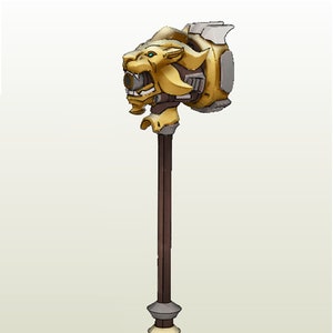 Lionhardt Hammer - Pepakura FOAM unfold