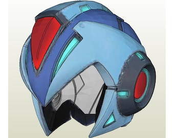 ロックマン（MEGAMAN）ヘルメット（箱付き）＆アパレル　6点セット　送料込み ロックマン（MEGAMAN）ヘルメット（箱付き）＆アパレル 6点