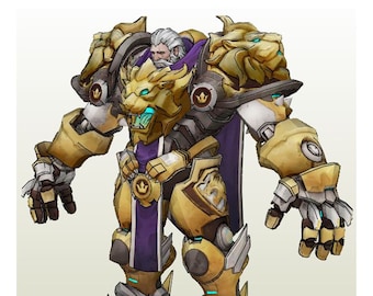Lionhardt Full Armor - Pepakura FOAM unfold