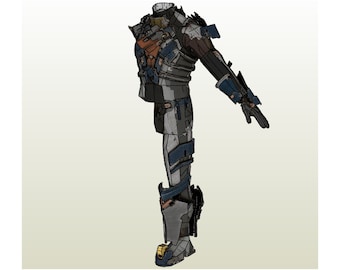 Advanced Armor Pepakura FOAM unfold