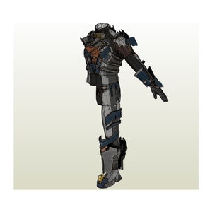 Advanced Armor Pepakura FOAM unfold
