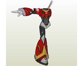 Zero Full Body Armor - Pepakura FOAM unfold