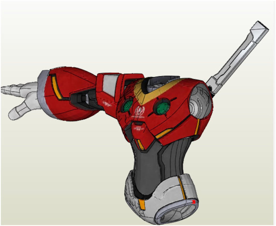 Zero Full Body Armor - Pepakura FOAM Unfold - Etsy