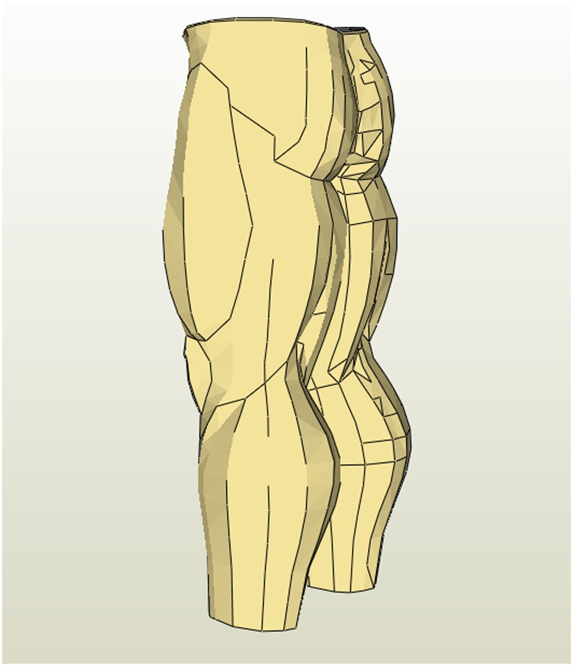 Muscle Suit Legs Pepakura FOAM Unfold Etsy