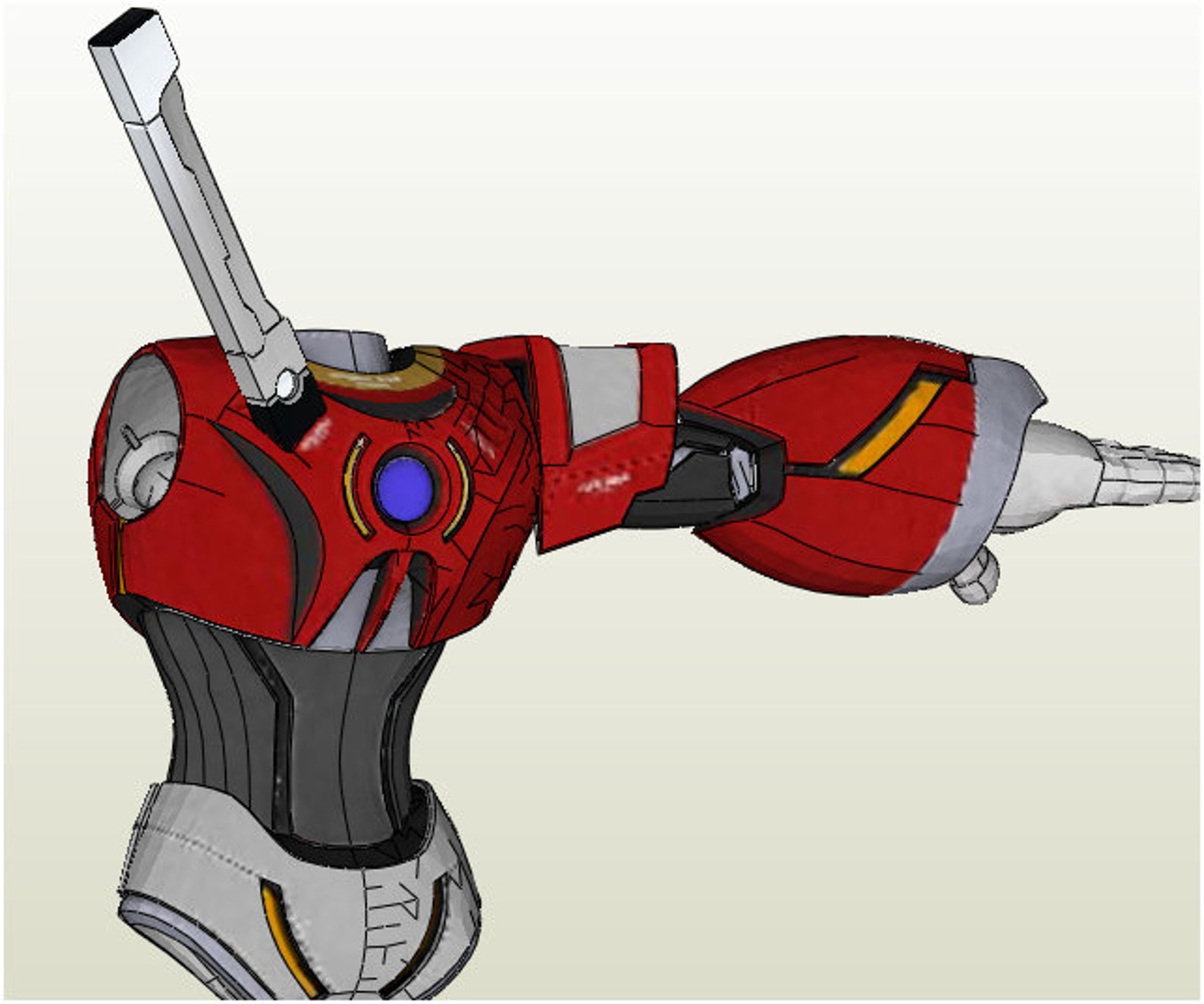 Zero Full Body Armor - Pepakura FOAM Unfold - Etsy