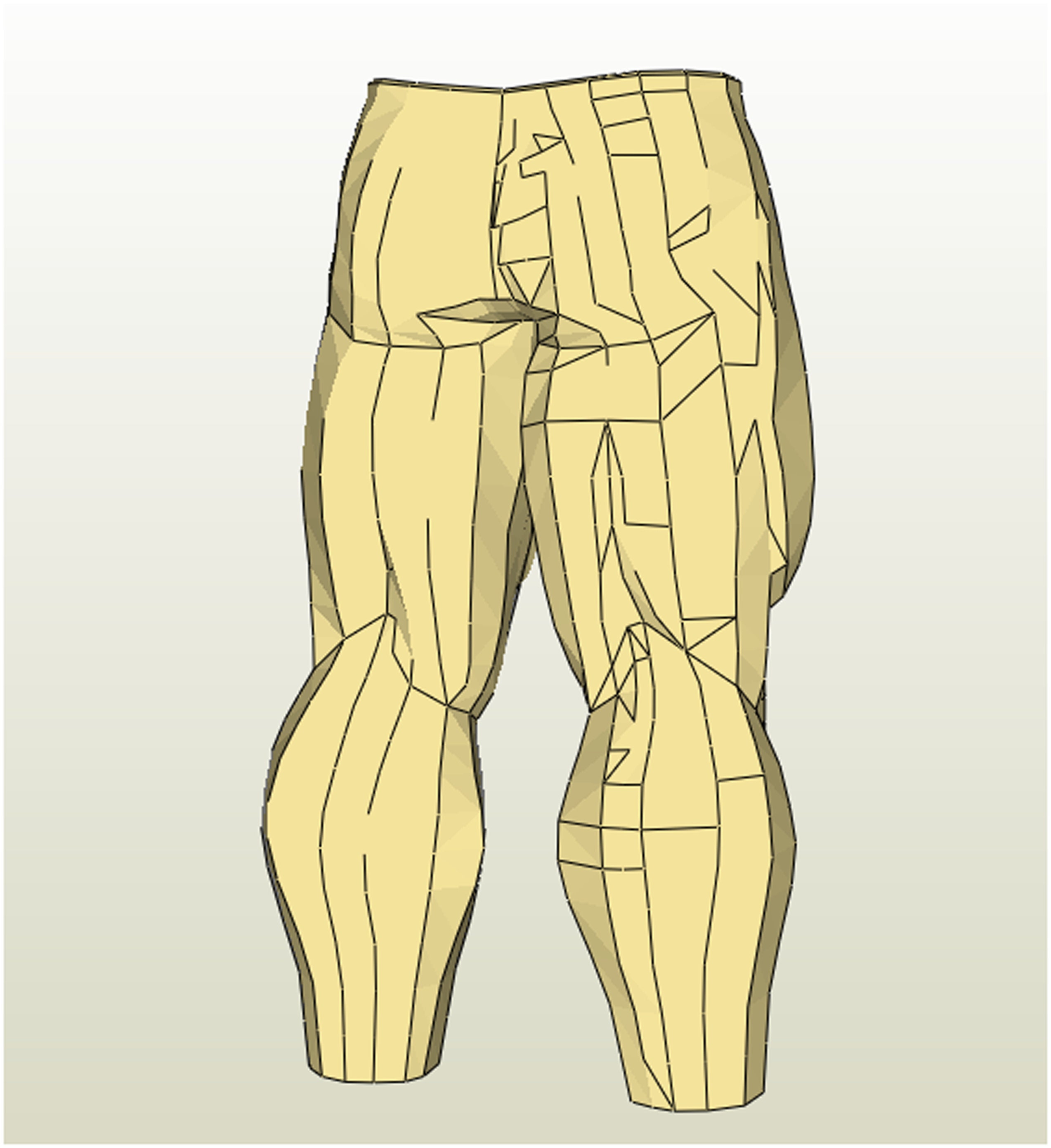 Muscle Suit Legs Pepakura FOAM Unfold Etsy