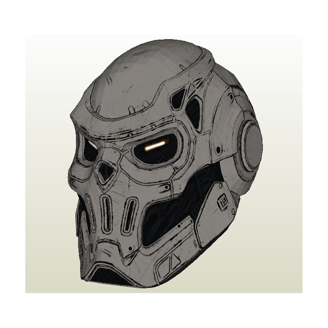pepakura helmet pattern tron pepakura helmet pattern tron