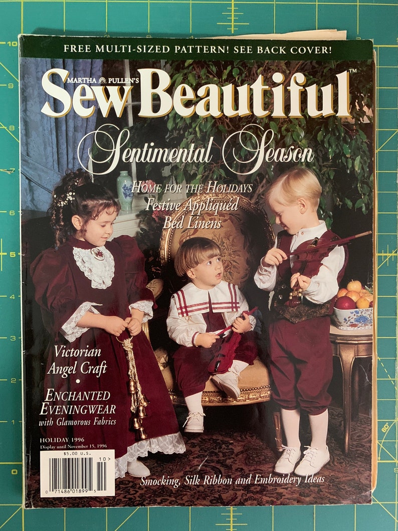 Sew Beautiful Holiday 1996
