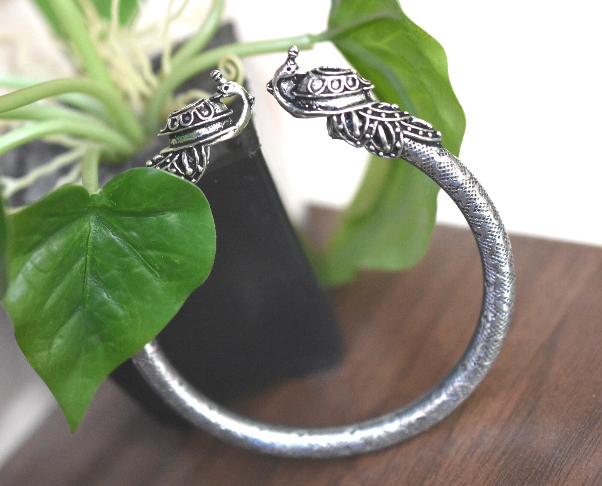 Hansli Bangle / Ankle Bracelet Oxidized Silver Tribal Vintage Etsy