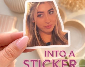 Personalized Photo Stickers: Custom Waterproof Vinyl Decals