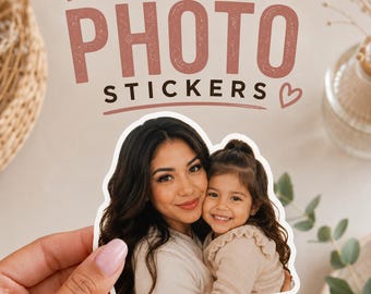 Personalized Photo Stickers: Custom Waterproof Vinyl Decals