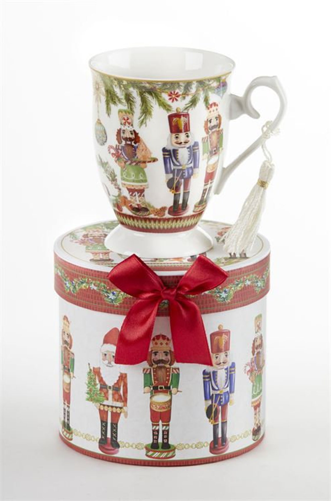 Porcelain Mug in Gift Box-Nutcracker Mug-Santa Mug-Christmas  Etsy