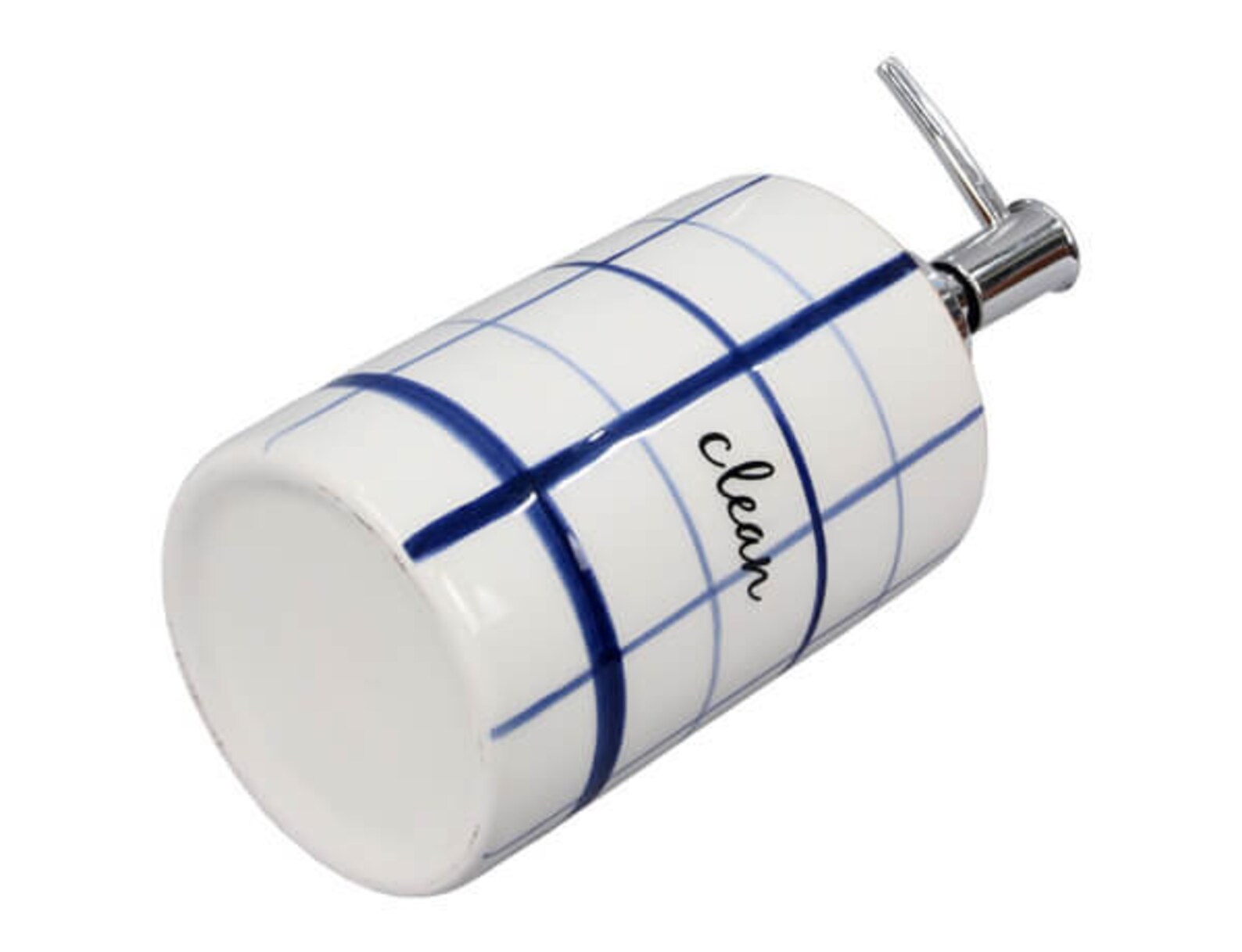 Ceramic soap dispenserBlue and White Soap Etsy