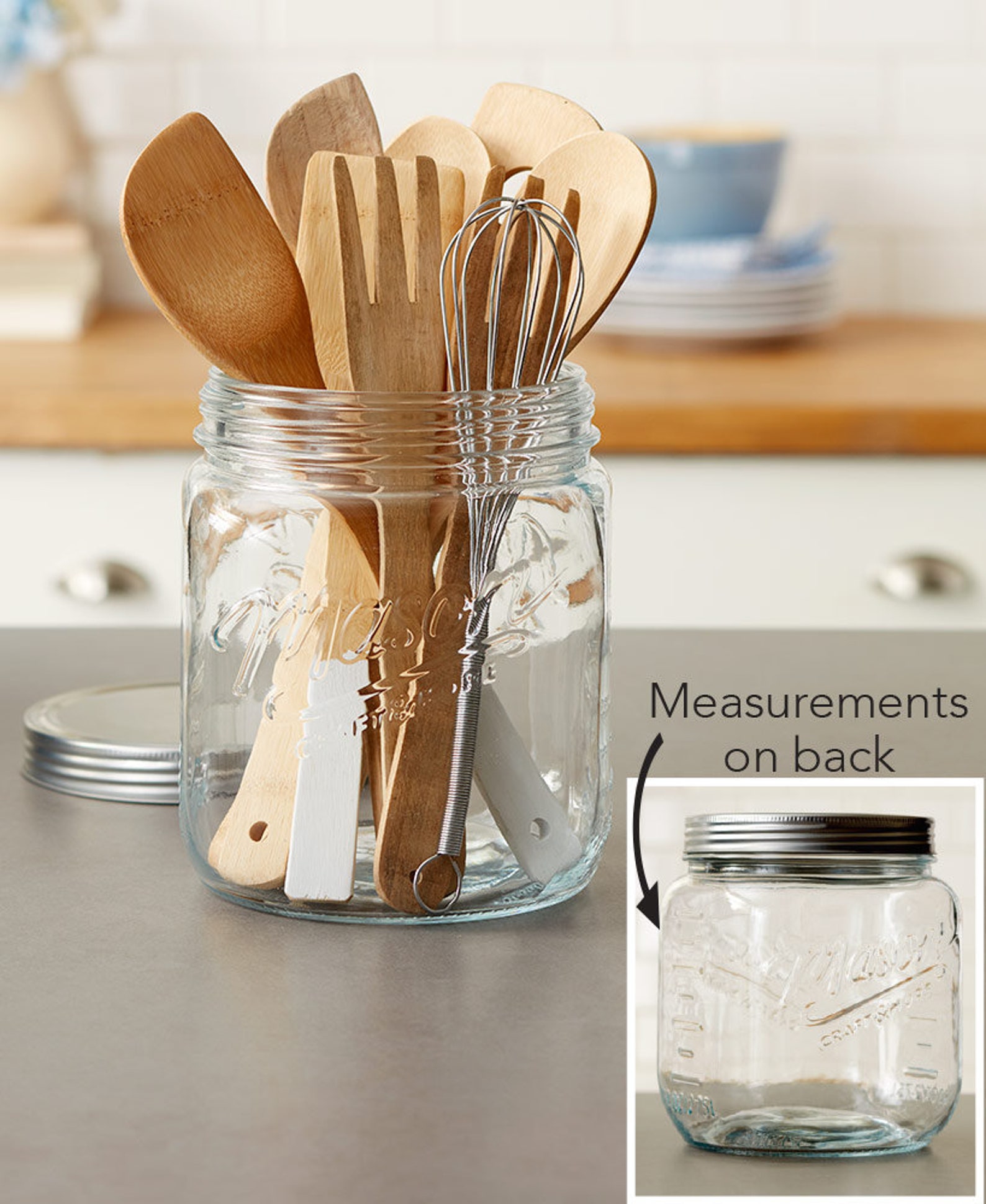 Mason Jar Utensil HolderFarmhouse StyleCountry StyleRustic Etsy