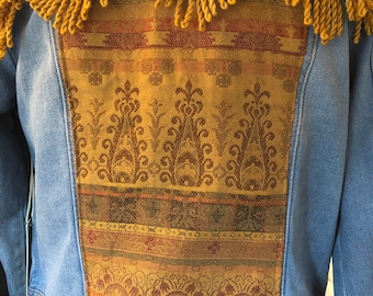 Lavado claro y flequillo