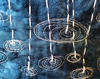 Arte textil de lluvia