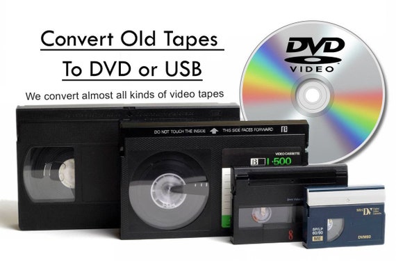 Convierta su cinta de video VHS a DVD. Transfiera su cinta de video VHS a  dvd o mp4 o copie la cinta de la videocámara a dvd o usb mp4 