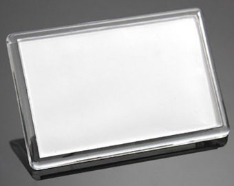 1 x Blank Fridge Magnet Acrylic  70mm x 45mm UK Trusted Seller Large Size