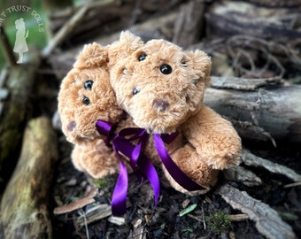 Janus - creepy two-headed teddy bear | horror teddy, creepy teddy, creepy cute, horror toy | Don't Trust Dolls DTD-0799