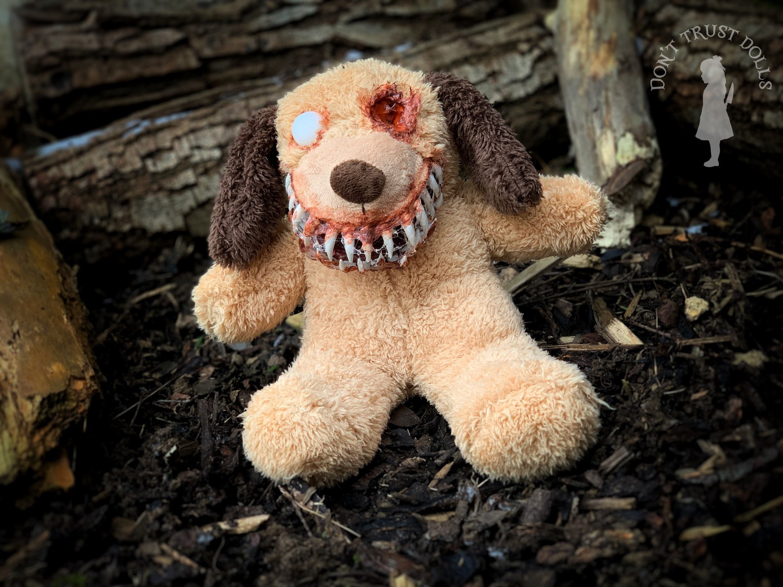 Buddy HorrorTeddy Hund Zombie gruselige Bär HorrorTeddy Etsy