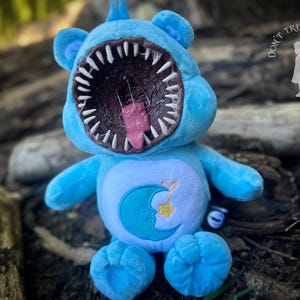 Nightscare Bear - horror monster bear | horror teddy, creepy teddy, creepy doll, creepy cute, horror toy | Don&#39;t Trust Dolls DTD-0952
