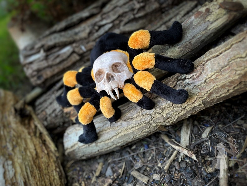Grimweaver Creepy Skull Spider Horror Plush Creepy Plush | Etsy