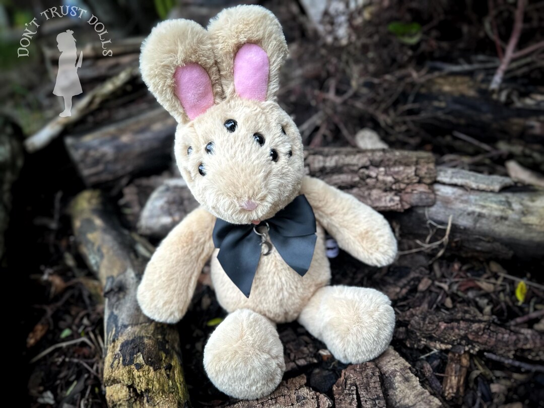 Luna - Cute Mutant Bunny | Horror Rabbit, Creepy Teddy, Creepy Doll ...