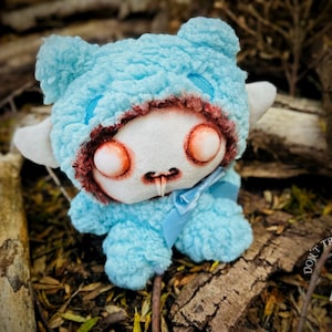 Flayer - creepy gory zombie plush | horror teddy, creepy teddy, creepy doll, creepy cute, horror toy | Don&#39;t Trust Dolls DTD-0896