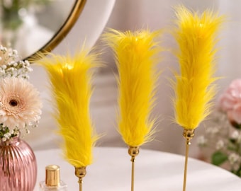 Vela LED cónica texturizada / Detalle decorativo original / Pieza de mesa divertida / Decoración ecléctica para el hogar