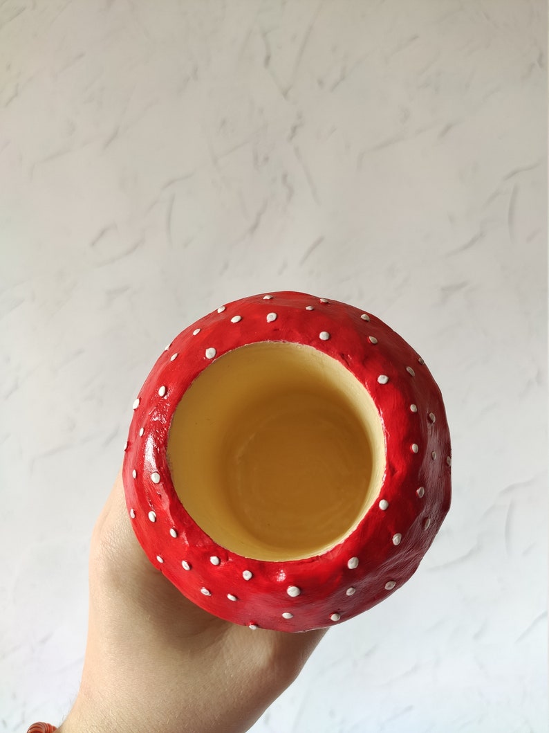 Amanita Mushroom Toothbrush Holder Fungi Toothpaste Holder Etsy