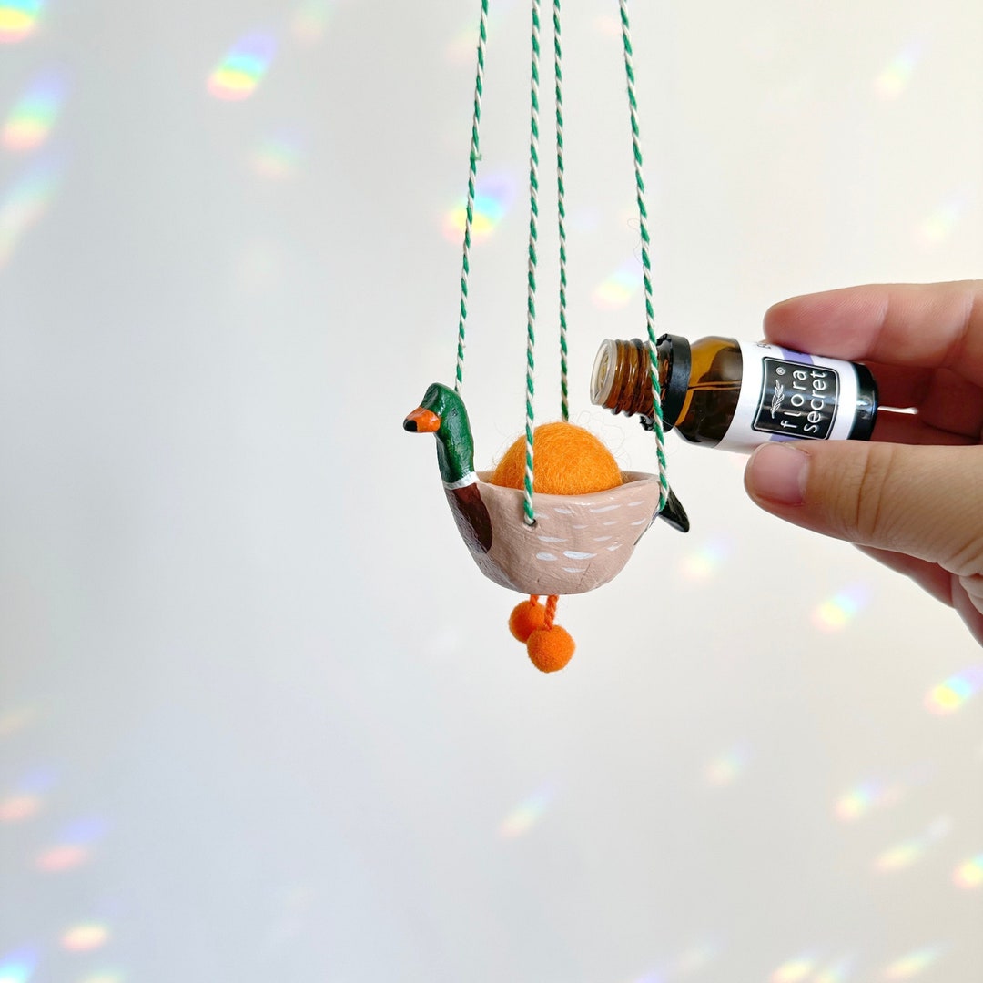 Mallard Duck Car Air Freshener Handmade Wild Goose Car Hanging ...