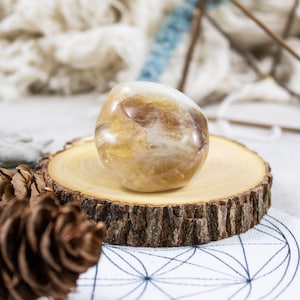 A-Grade Citrine Large Tumbled Stones - Healing Crystals For Success & Prosperity - Rituals, Meditation and Crystal Healing